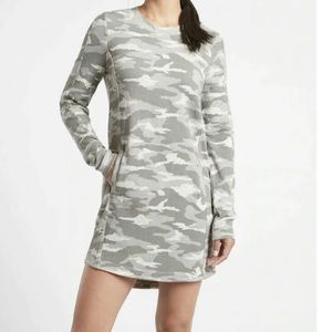 ATHLETA Balance Camo Lux Grey Heather dress